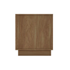 Manhattan Comfort Horizon Modern 22" Nightstand in Maple (2-Drawer) - Set of 2