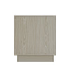 Manhattan Comfort Horizon Modern 22" Nightstand in Whitewashed Oak (2-Drawer) - Set of 2