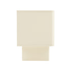Manhattan Comfort Ella Modern 20" Nightstand in Cream (1-Drawer) - Set of 2