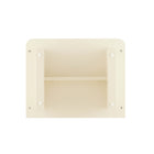 Manhattan Comfort Ella Modern 20" Nightstand in Cream (1-Drawer) - Set of 2
