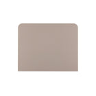 Manhattan Comfort Ella Modern 20" Nightstand in Mocha (1-Drawer) - Set of 2