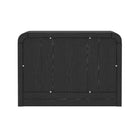 Manhattan Comfort Grace Modern 28" Nightstand in Black (2-Drawer) - Set of 2