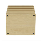 Manhattan Comfort Molly Modern 26" Nightstand in Natural Oak (3-Drawer) - Set of 2