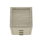 Manhattan Comfort Evelyn Modern 20" Nightstand in Natural (3-Drawer) - Set of 2