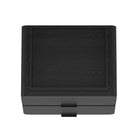 Manhattan Comfort Chrystie Contemporary Modern 26" Nightstand in Black (2-Drawer) - Set of 2