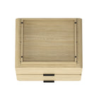 Manhattan Comfort Chrystie Contemporary Modern 26" Nightstand in Natural (2-Drawer) - Set of 2