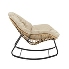 Manhattan Comfort Benson Modern 3-Piece Lounge Chair Set in Cream - Set of 6