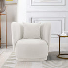 Manhattan Comfort Siri Modern 2-Piece Sofa Set in Cream
