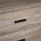 Manhattan Comfort Lee Modern 2-Piece Wardrobe Closet in Rustic Gray - 2-WC0013-GY