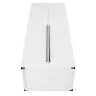 Manhattan Comfort Lee Modern 32" Wardrobe Closet in White - Set of 2 - 2-WC002-WH