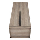 Manhattan Comfort Lee Modern 32" Wardrobe Closet in Rustic Gray - Set of 2 - 2-WC003-GY