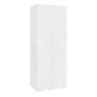 Manhattan Comfort Lee Modern 32" Wardrobe Closet in White - Set of 2 - 2-WC003-WH