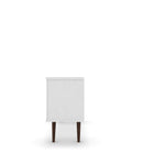 Manhattan Comfort Liberty Mid-Century Modern 53" TV Stand in White