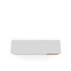 Manhattan Comfort Liberty Mid-Century Modern 53" TV Stand in Natural and White