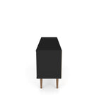 Manhattan Comfort Liberty Mid-Century Modern 53" TV Stand in Black