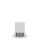 Manhattan Comfort Liberty Mid-Century Modern 63" TV Stand in White