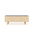 Manhattan Comfort Liberty Mid-Century Modern 63" TV Stand in Black