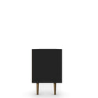 Manhattan Comfort Liberty Mid-Century Modern 71" TV Stand in Black