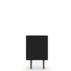 Manhattan Comfort Liberty Mid-Century Modern 71" TV Stand in Black