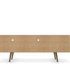 Manhattan Comfort Liberty Mid-Century Modern 71" TV Stand in Black