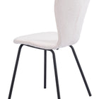Zuo Thibideaux Dining Chair (Set of 2) Ivory