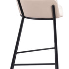 Zuo Bremor Barstool Beige