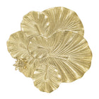 Zuo Lotus Side Table Gold