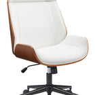 Zuo Flex High Back Office Chair White