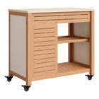 Zuo Valtan Bar Cart Natural