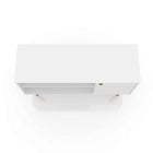Manhattan Comfort Liberty Mid-Century Modern 43" TV Stand in White