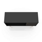 Manhattan Comfort Liberty Mid-Century Modern 43" TV Stand in Black