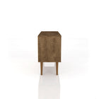 Manhattan Comfort Liberty Mid-Century Modern 43" TV Stand in Rustic Brown
