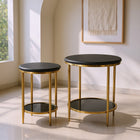 Zuo Koper Coffee Table Set (2-Piece) Black