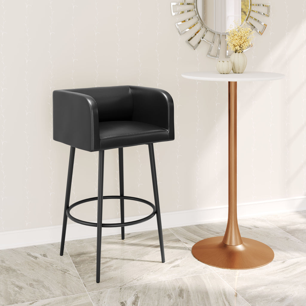 Zuo Horbat Barstool (Set of 2) Black