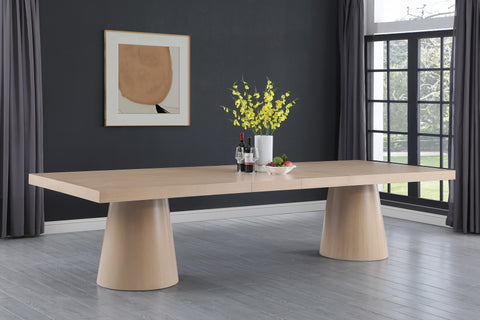 Meridian Furniture Tavolo Oak Dining Table