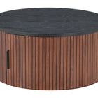 Zuo Nejaus Coffee Table Black & Walnut