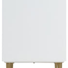 Meridian Furniture Modernist 36" Engineered Stone Top And Solid Wood Base Bathroom Vanity - Gold