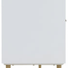 Meridian Furniture Modernist 60" Engineered Stone Top And Solid Wood Base Bathroom Vanity - Gold