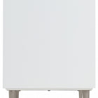 Meridian Furniture Modernist 36" Engineered Stone Top And Solid Wood Base Bathroom Vanity - Chrome