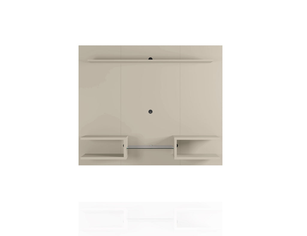 Manhattan Comfort Plaza Modern 64" TV Panel in Off White