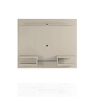 Manhattan Comfort Plaza Modern 64" TV Panel in Off White