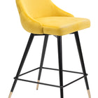 Zuo Piccolo Counter Stool Yellow