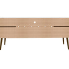 Manhattan Comfort Bradley Mid-Century Modern 63" TV Stand in White