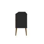 Manhattan Comfort Bradley Mid-Century Modern 63" TV Stand in Black