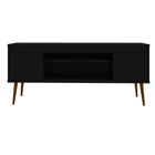 Manhattan Comfort Bradley Mid-Century Modern 63" TV Stand in Black