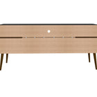 Manhattan Comfort Bradley Mid-Century Modern 63" TV Stand in Black