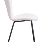 Zuo Thibideaux Dining Chair (Set of 2) Ivory