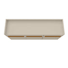 Manhattan Comfort Bradley Mid-Century Modern 54" Sideboard in Off White