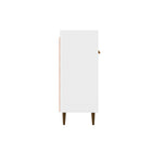 Manhattan Comfort Bradley Mid-Century Modern 54" Sideboard in White