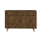 Manhattan Comfort Bradley Mid-Century Modern 54" Sideboard in Rustic Brown